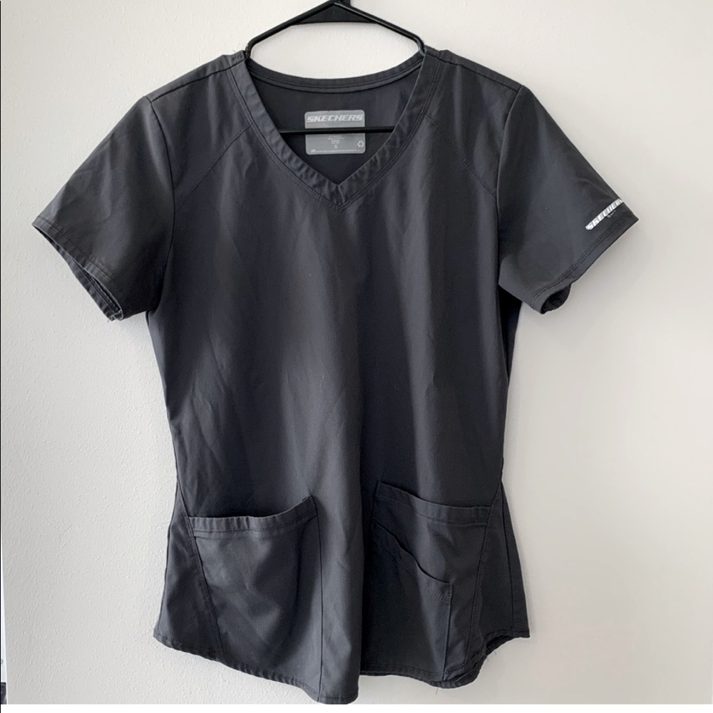 Sketchers Pocket Scrub Top sz s